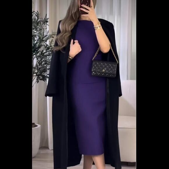 RARE!!! ZARA Sleeveless Midi Dress NWT - Picture 7 of 15